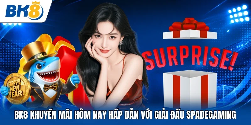BK8 khuyến mãi hôm nay hấp dẫn với giải đấu Spadegaming