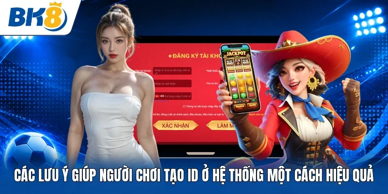 Các lưu ý giúp người chơi tạo ID ở hệ thống một cách hiệu quả