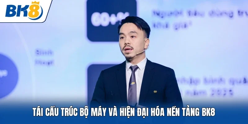 Tái cấu trúc bộ máy và hiện đại hóa nền tảng BK8